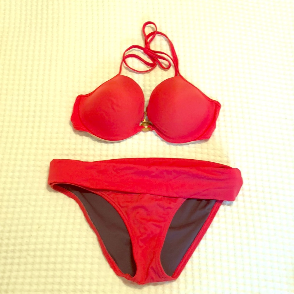 Victoria Secret Coral Swim Suit